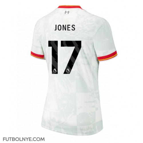 Camiseta Liverpool Curtis Jones #17 Tercera Equipación para mujer 2024-25 manga corta